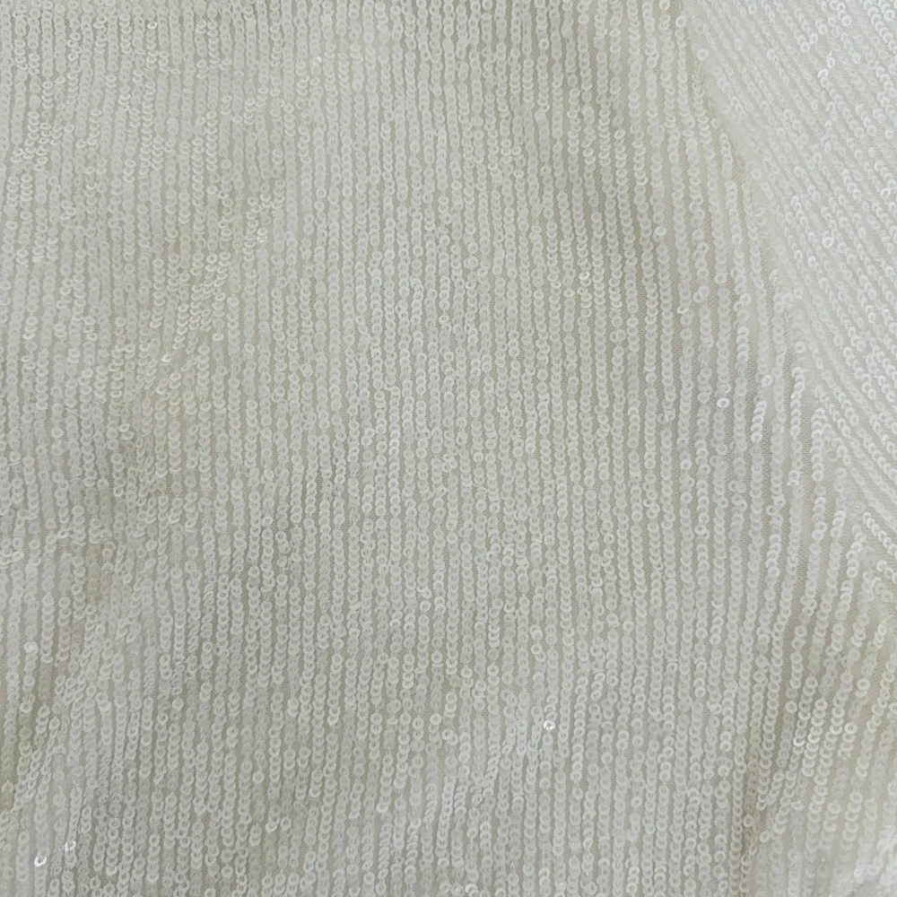 Souvenir Women’s White Sequins Shorts size M